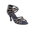 CD3027 Black with 3" Flare heel in the photo 