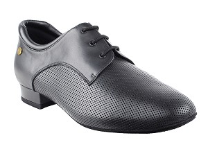 CD9426DB Black Leather with 1" standard heel 