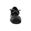 1670FT Black Leather with 1" Flat Heel in the photo 