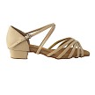 1670FT Tan Leather with 1" Flat Heel in the photo 