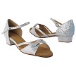 1720FT Silver Scale with 1" Flat Heel in the photo 