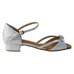 1720FT Silver Scale with 1" Flat Heel in the photo 