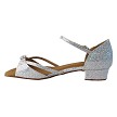 1720FT Silver Scale with 1" Flat Heel in the photo 