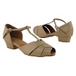 6006FT Tan Leather with 1" Flat Heel in the photo 