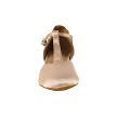 6819FT Flesh Satin with 1" Flat Heel in the photo 