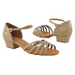 802FT Tan Leather with 1" Flat Heel in the photo 