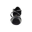 803FT Black Leather with 1" Flat Heel in the photo 