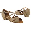803FT Tan Leather with 1" Flat Heel in the photo 