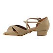 803FT Tan Leather with 1" Flat Heel in the photo 