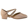 9691FT Flesh Satin with 1" Flat Heel in the photo 