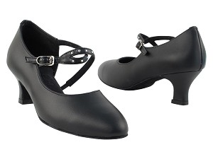 S9122 Black with 2" slim heel in the photo 