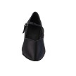 S9138 Black Satin with 2" Slim Heel in the photo 