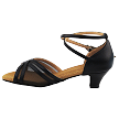 S9204 Black Leather with 1.2" Cuban Heel in the photo 