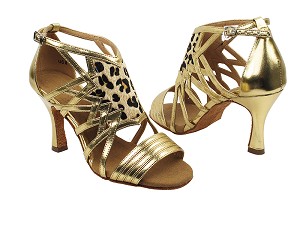 SERA7016 Gold with 3" heel in the photo 