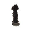 SERA7026 Black Velvet with 3" Heel in the photo 
