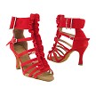 SERA7026 Red Velvet with 3" Heel in the photo 
