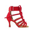 SERA7026 Red Velvet with 3" Heel in the photo 