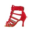SERA7026 Red Velvet with 3" Heel in the photo 