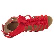 SERA7026 Red Velvet with 3" Heel in the photo 