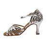 SERA7032 Silver with 3" Heel in the photo 