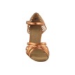 SERA7032 Tan Satin with 3" Heel in the photo 