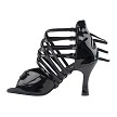 SERA7036 Black Patent with 3" Heel in the photo 