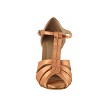 SERA7037 Tan Satin with 3" Heel in the photo 