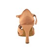 SERA7037 Tan Satin with 3" Heel in the photo 