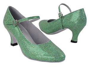 1682_3008 279 Green Scale with 2899_2.5 inch Low Heel in the photo 