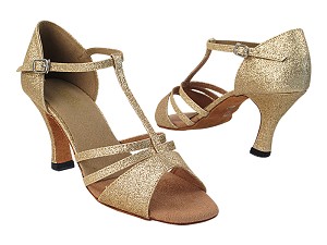 1683 125 Gold Stardust with 6812_3" Heel in the photo 