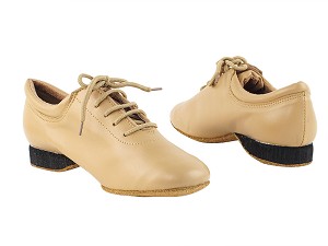 2601 157 Beige Brwon PU with 0.5" Eva Heel in the photo 