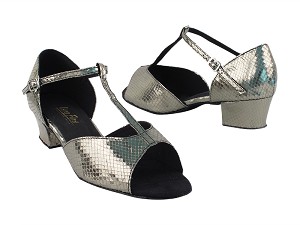 801_1609_5004 224 Snake Grey  1.5" Medium Heel in the photo 
