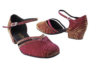 8881 96 Red Illusion with 1" heel in the photo 