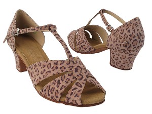 C6006 267 Leopard Satin with NJ_1.6 inch Heel in the photo 
