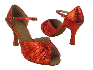 SERA3830 195 Snake Red Satin 