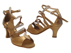 SERA7017 216 Copper Nude PU with 2.5" low heel in the photo 