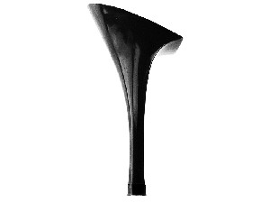 Limited Edition (TG1) 3.5 inch Stiletto Black Plated Heel 
