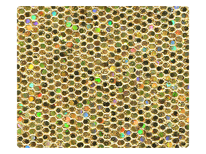 173 Light Gold Scale Fabric Swatch 