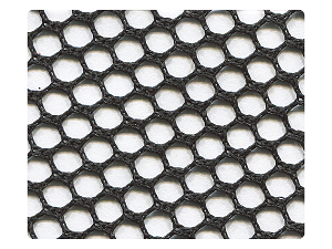176 Black Mesh Fabric Swatch 