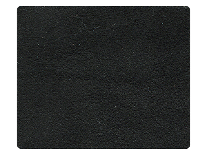 244 Black Suede Leather Fabric Swatch 