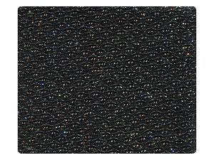 273 Black Glitter Fabric Swatch 