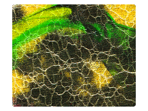 290 Yellow_Green PU Fabric Swatch 