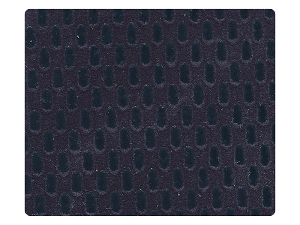 296 Dark Blue Velvet Fabric Swatch 