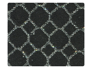 42 Black Velvet Fabric Swatch 