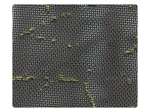 77 Black Mesh Fabric Swatch 