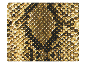 44 Beige Snake PU Fabric Swatch 