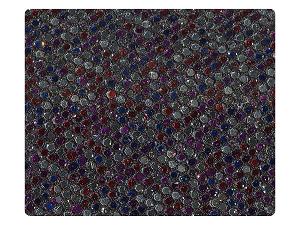 21 Purple Illusion Scale Fabric Swatch 