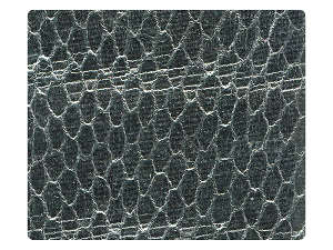 70 Snake Silver Satin Fabric Swatch 
