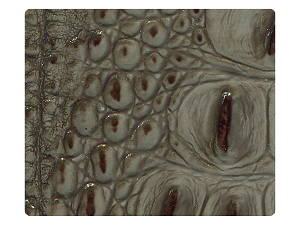 235 Grey Crocodile Fabric Swatch 