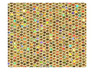 55 Gold Scale Fabric Swatch 
